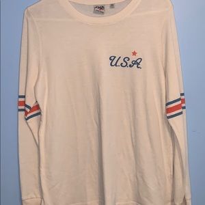 USA long sleeve T-shirt